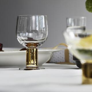 Club Gold All Purpose Glass, Set of 2