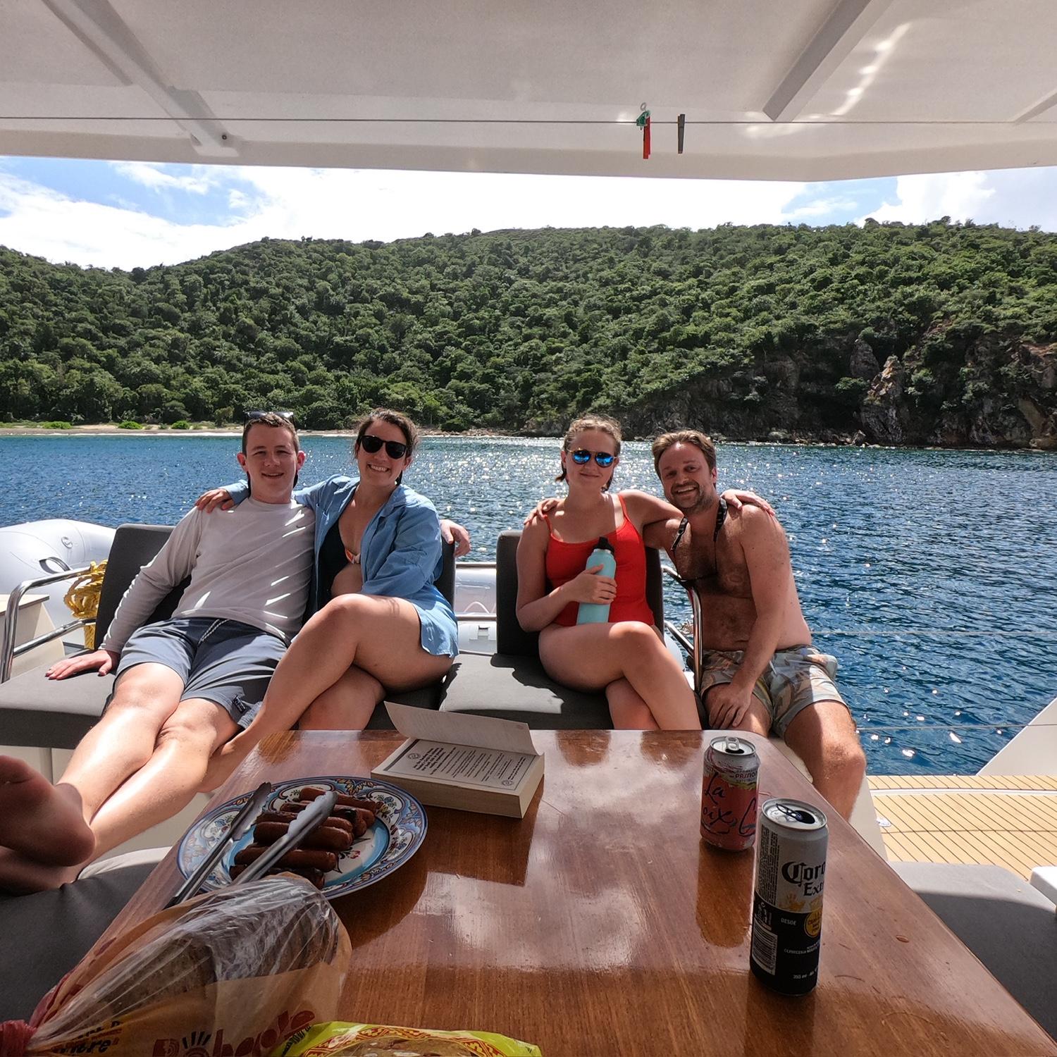 BVI's 2024 with Nick and Sam, John's future brother and sister in-law