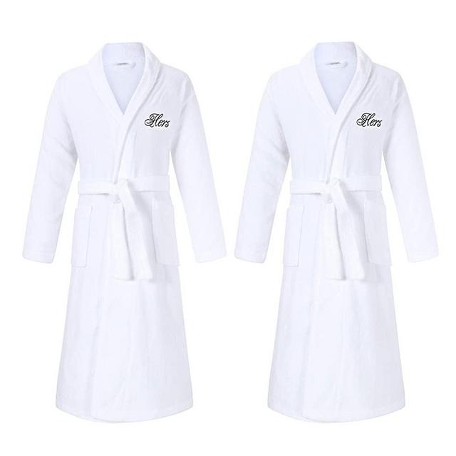 Hers & Hers Lesbian Gifts | Set of 2 Hers and Hers Robes | Perfect for Lesbian Wedding Engagement Anniversary Gift