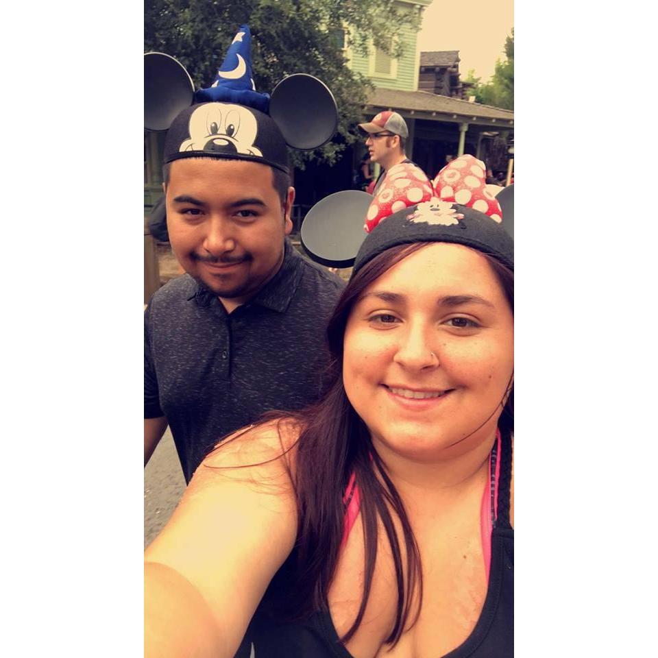 First time at Disneyland!
