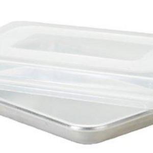 Nordic Ware Natural Aluminum Commercial Baker's Quarter Sheet with Lid