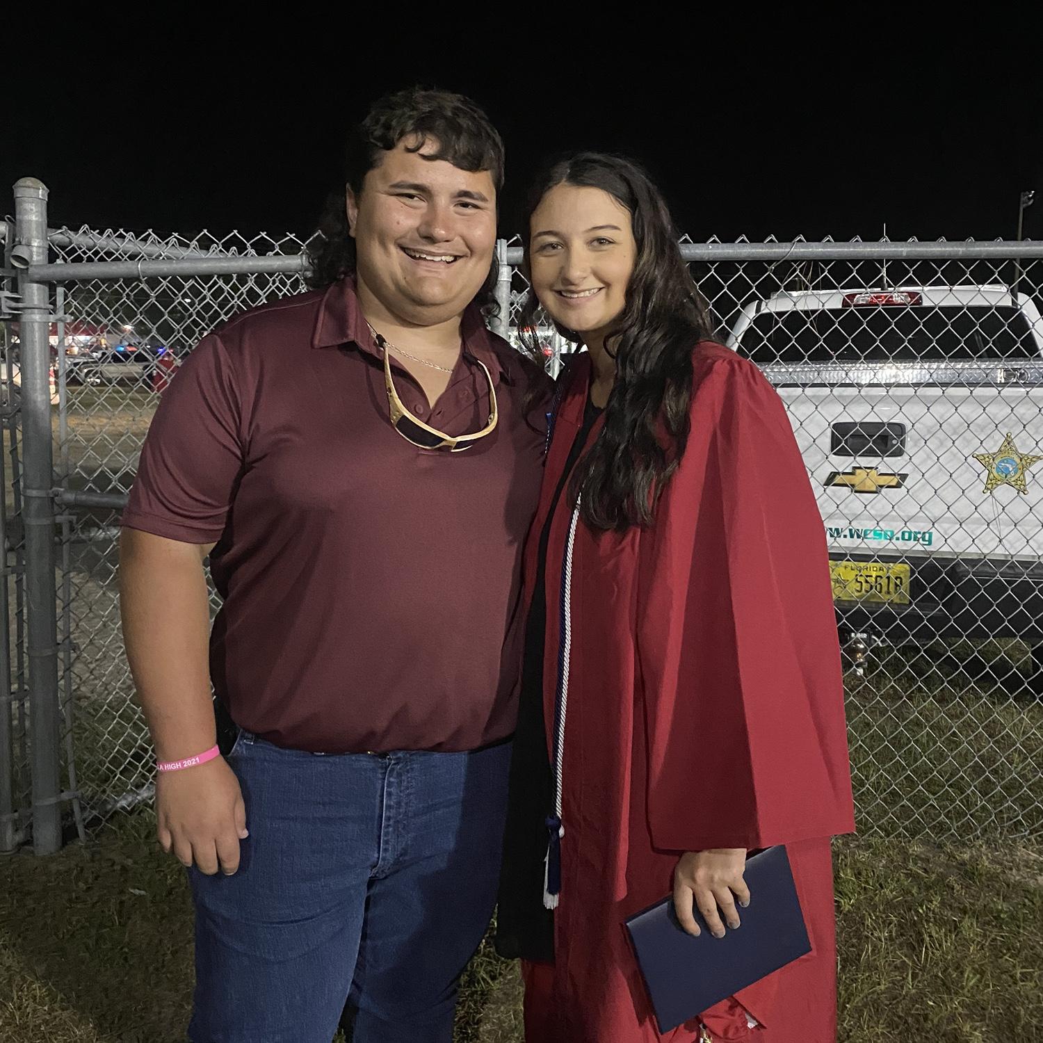 Graduating high school!