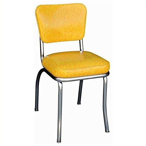 Dining Chair in Cracked Ice Yellow