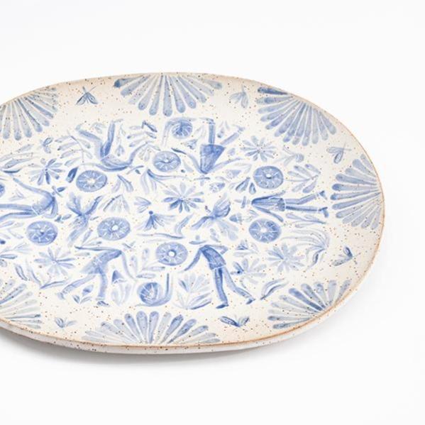 Oval Gardener's Plate