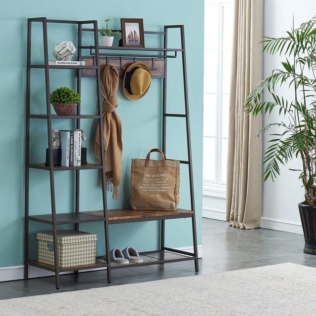 Bathild Hall Tree with Bench and Shoe Storage