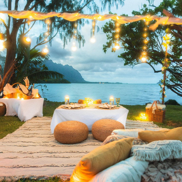 Beachside Dinner in the North Shore