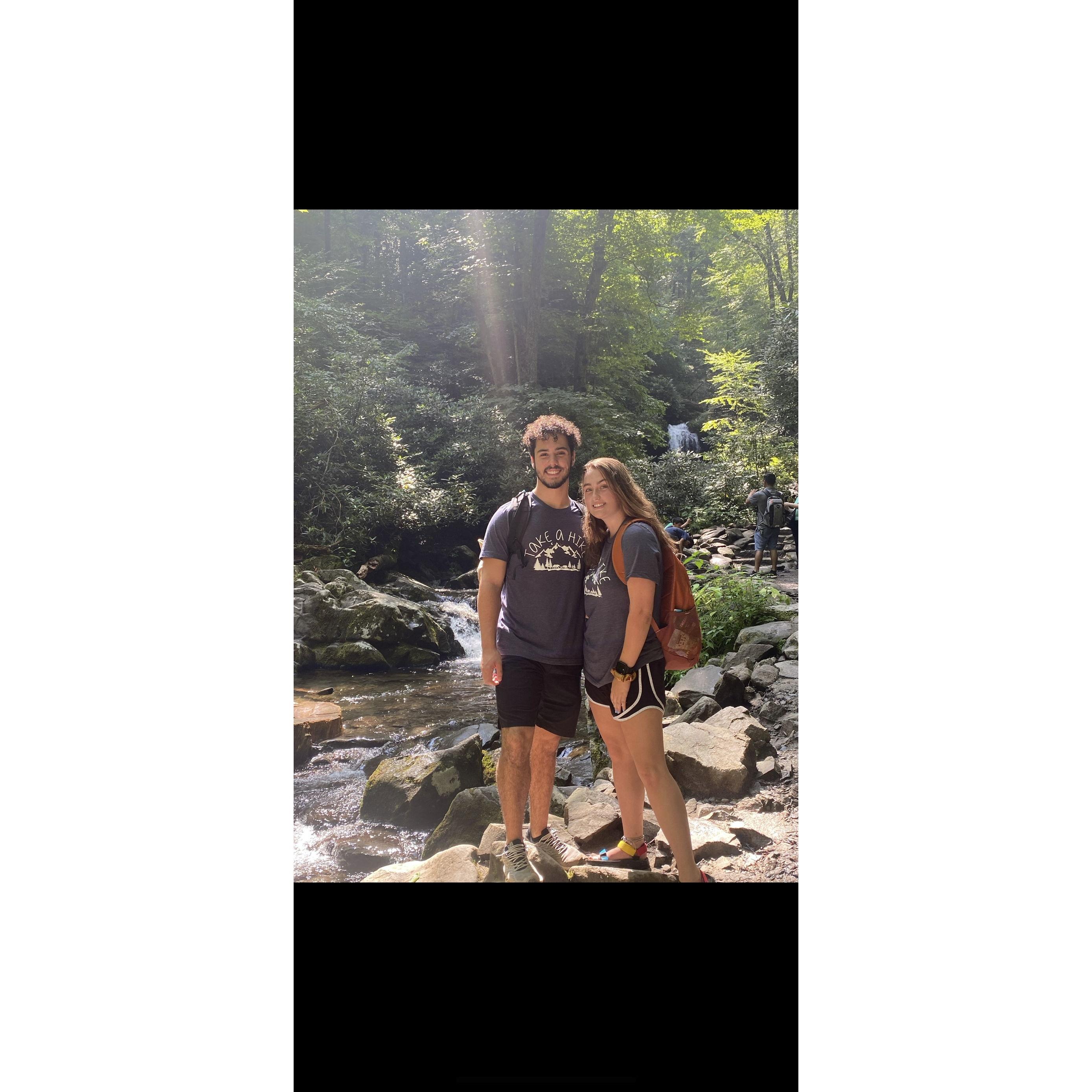 Us when we went to Gatlinburg with my family.