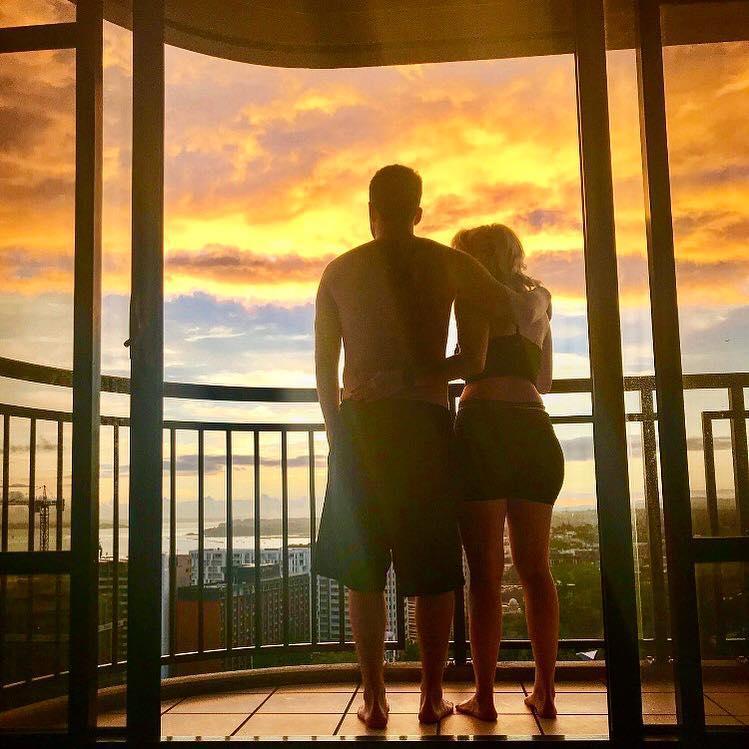 Our first morning In New Zealand!
