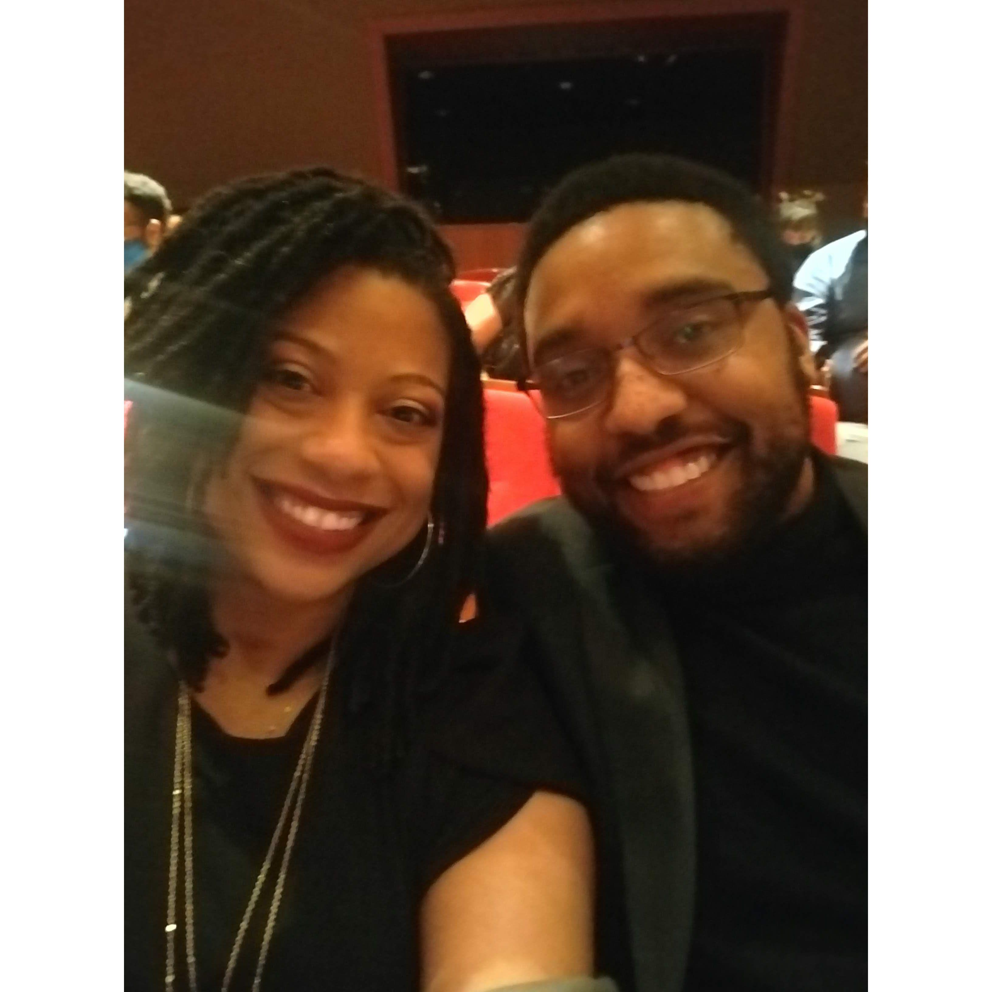From the night he proposed! We were at the Nutcracker and I had NO idea what was ahead for the night. Definitely one for the books!