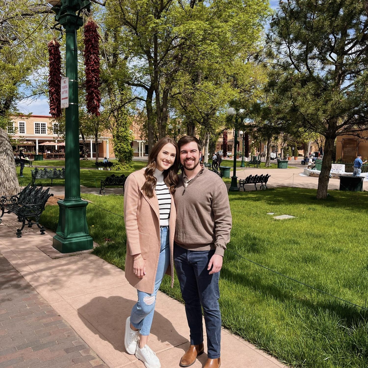 Our first trip back to Santa Fe since being engaged, during which we found our wedding venue!