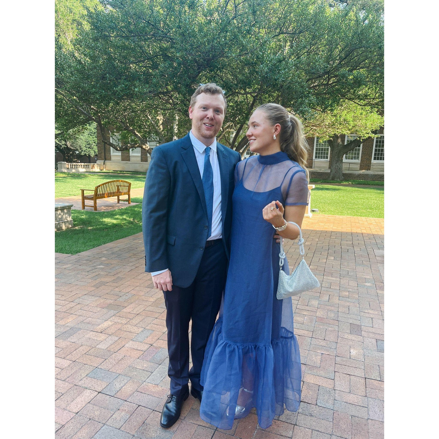 June 15, 2024 in Dallas, Texas for a family wedding at Perkins Chapel at Southern Methodist University.