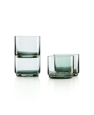 Lenox Tuscany Classics Stackable Short Glasses Set, 4 Piece