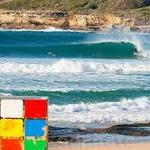 Surfing at Maroubra Beach