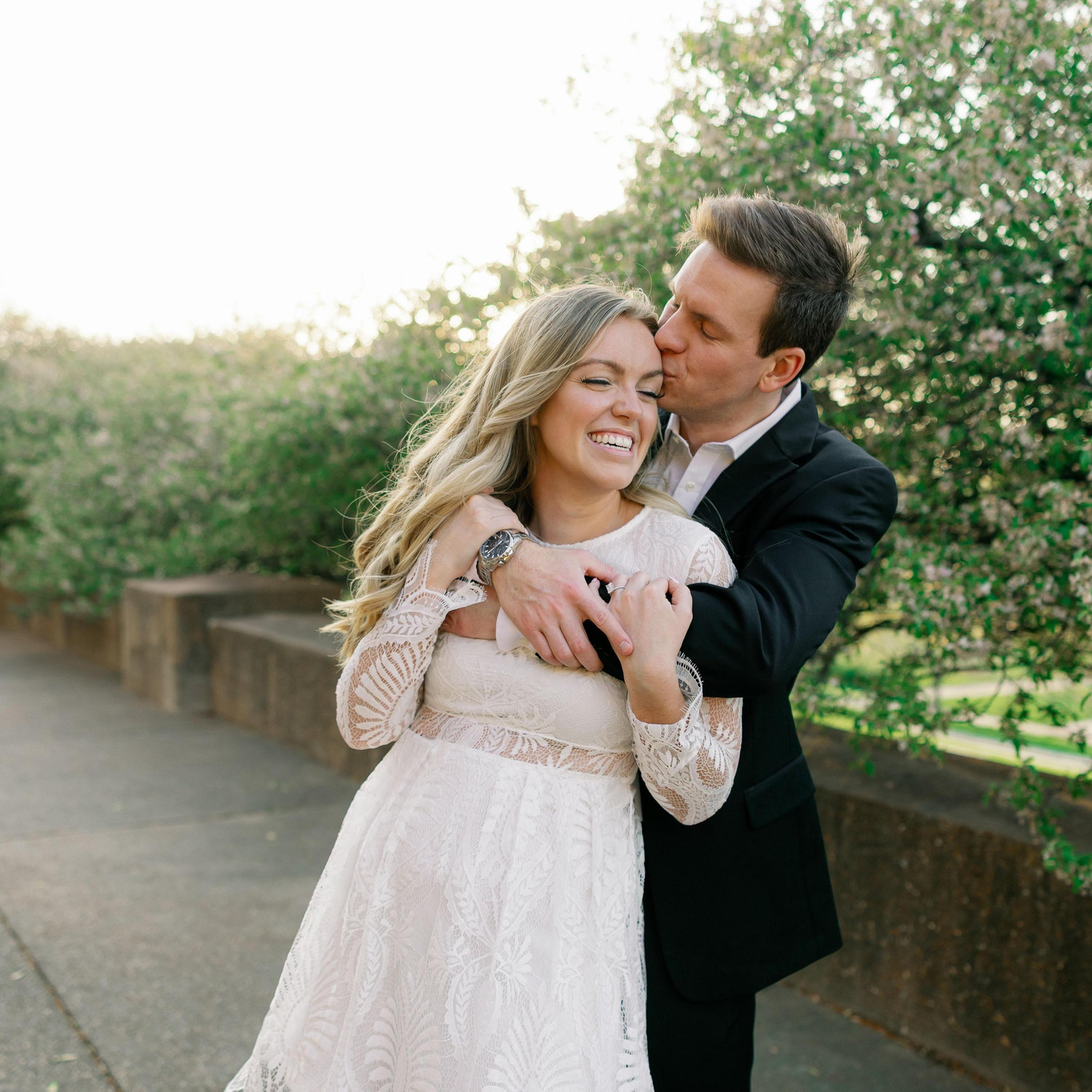 Another World's Fair Pavilion engagement photo!
