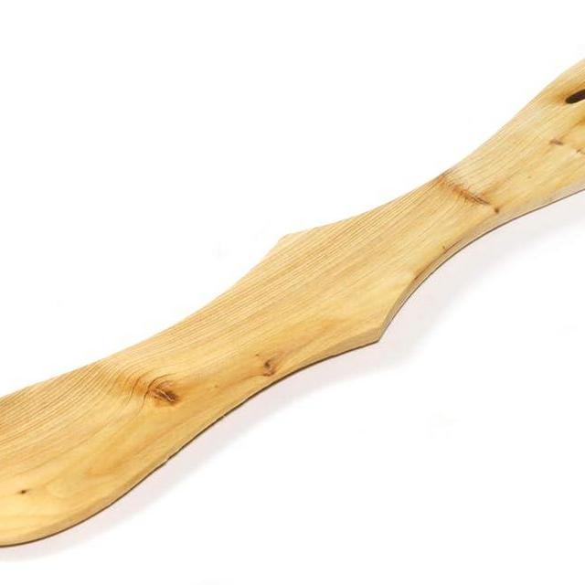Butter knife - Handmade from Nordic untreated Juniper wood - Unique Elk Shape Handle