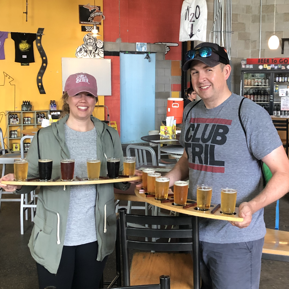 Brian's first visit to Traverse City