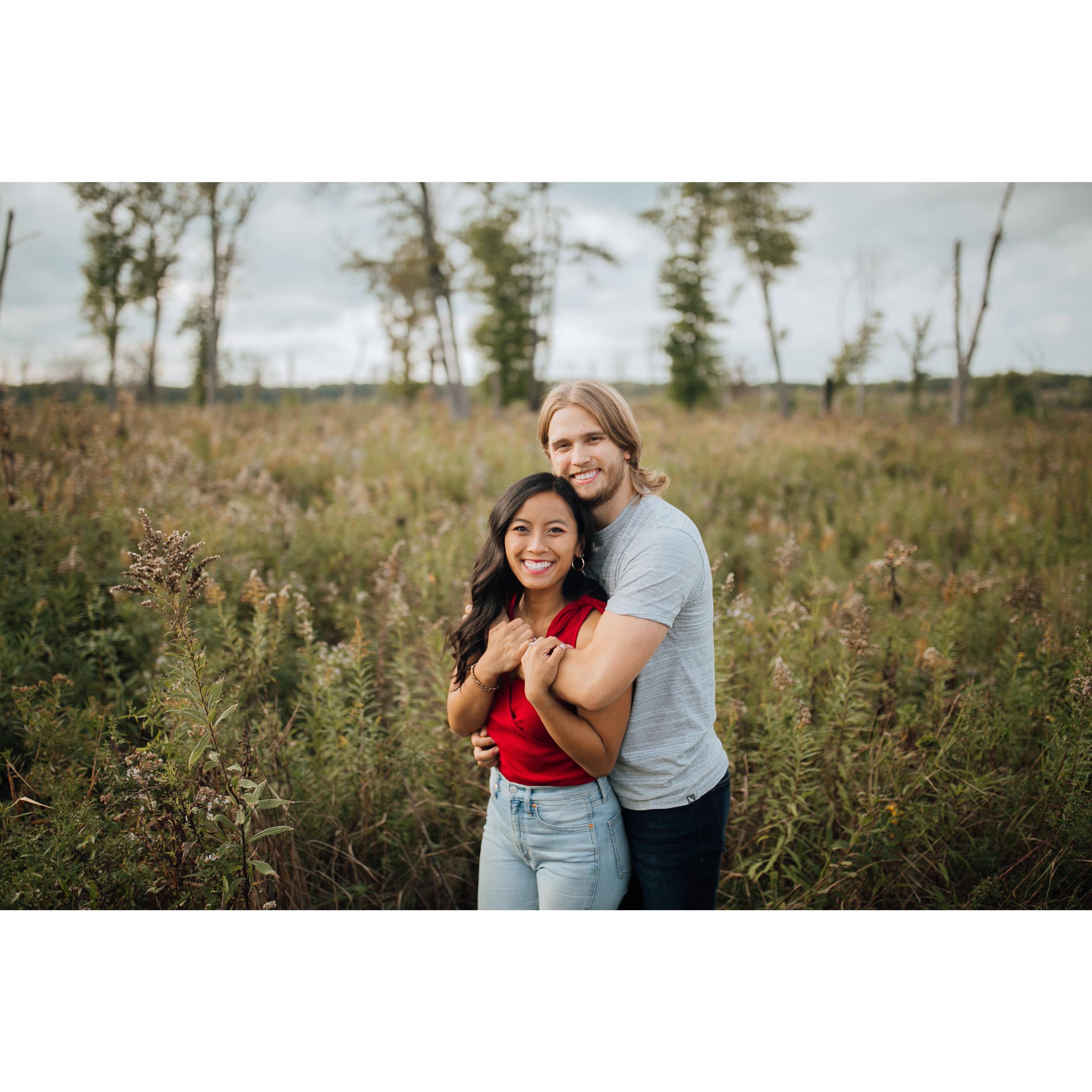 Engagement pictures at the Indiana Dunes National Park! Photos by @TaylorJ