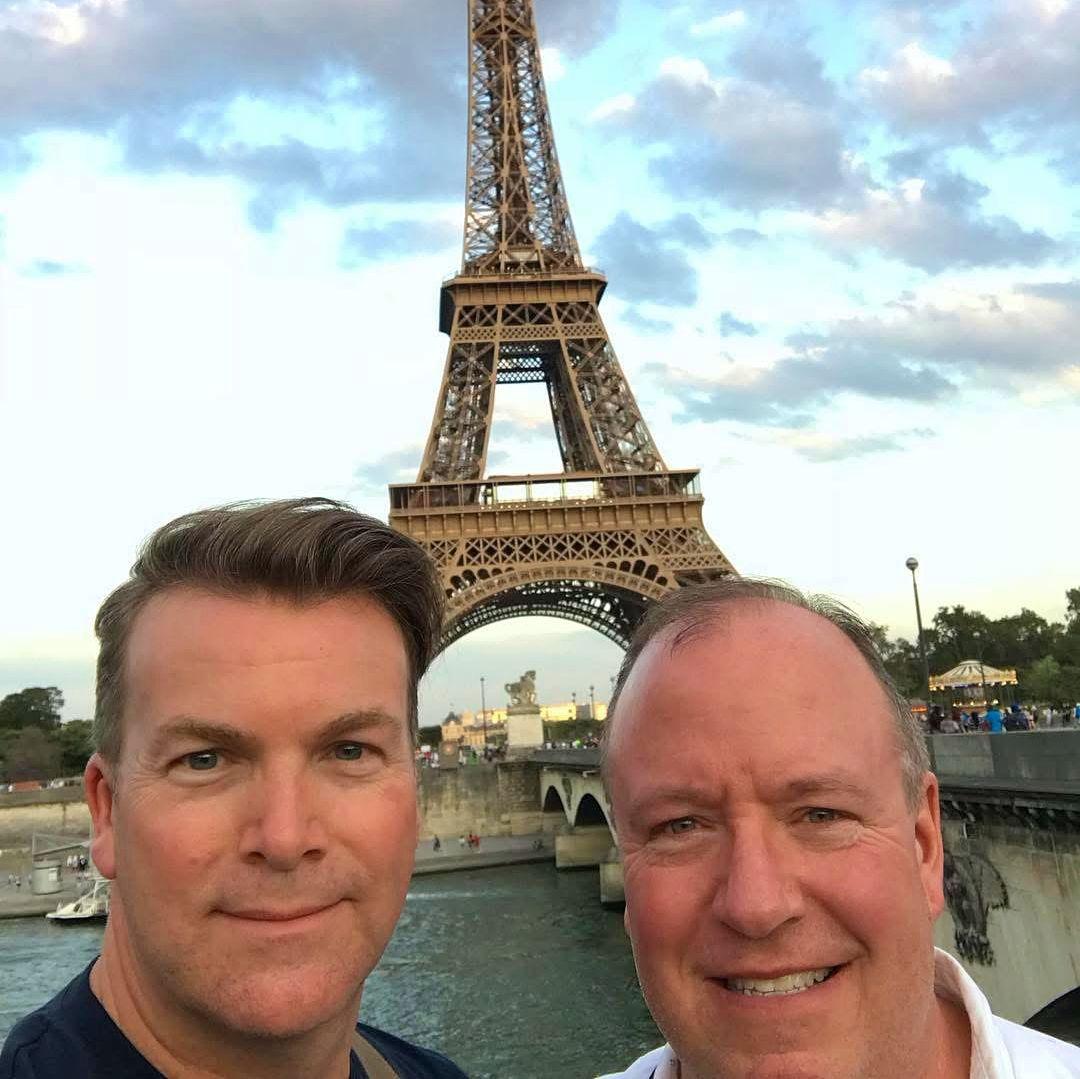 Dan & I on our vacation to Paris, France in 2018