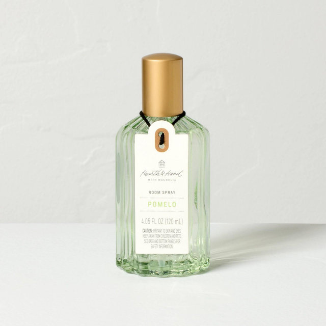 Ribbed Colored Glass Pomelo Room Spray 4.05 fl oz - Hearth & Hand™ with Magnolia