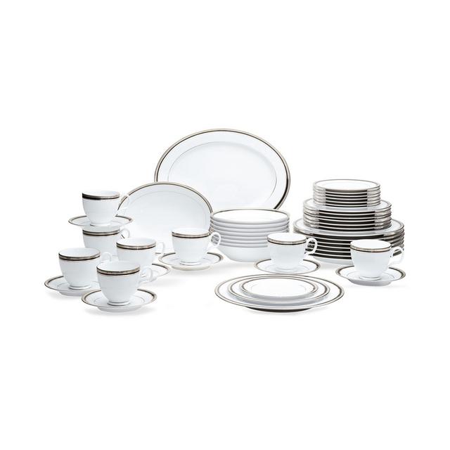 Noritake Austin Platinum 50-Pc. Service for 8