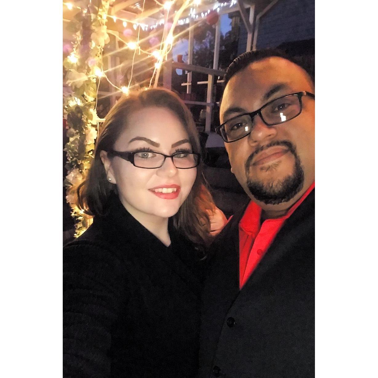 At Noe's sisters wedding -7/2018