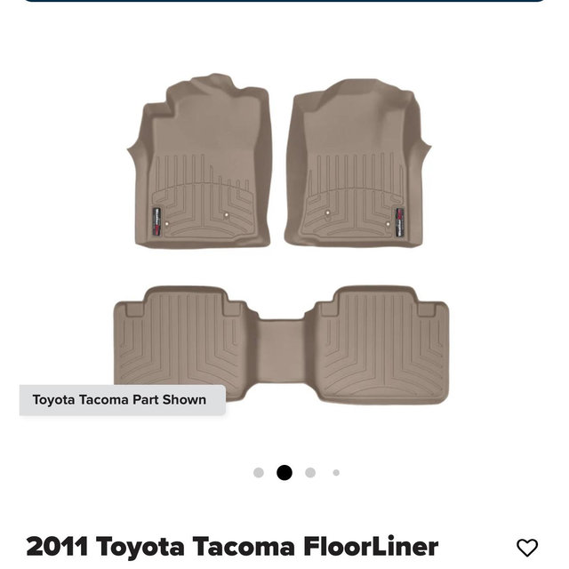 Toyota Tacoma FloorLiner | WeatherTech US
