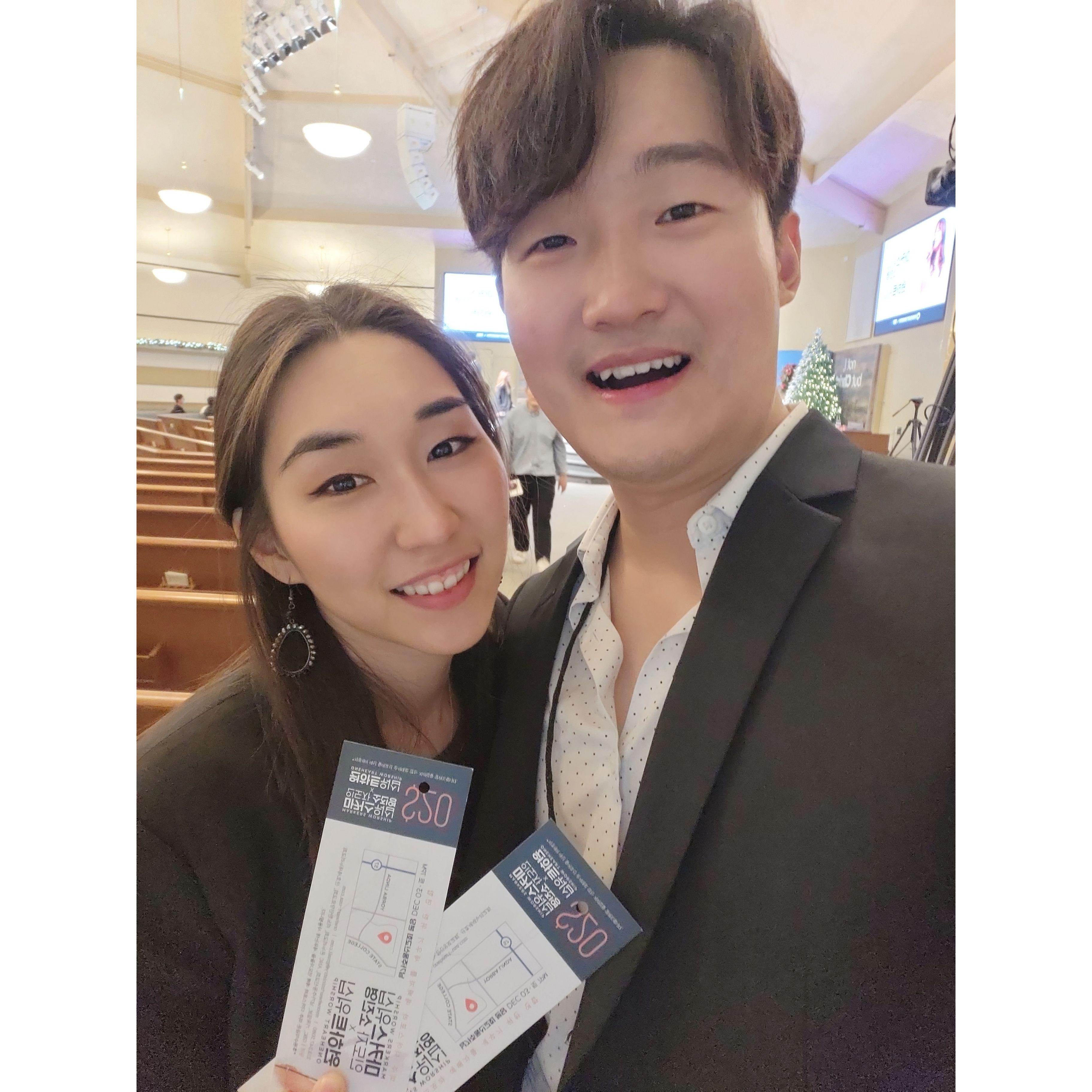 Praised & Worship together. Will continue to do so as a family!