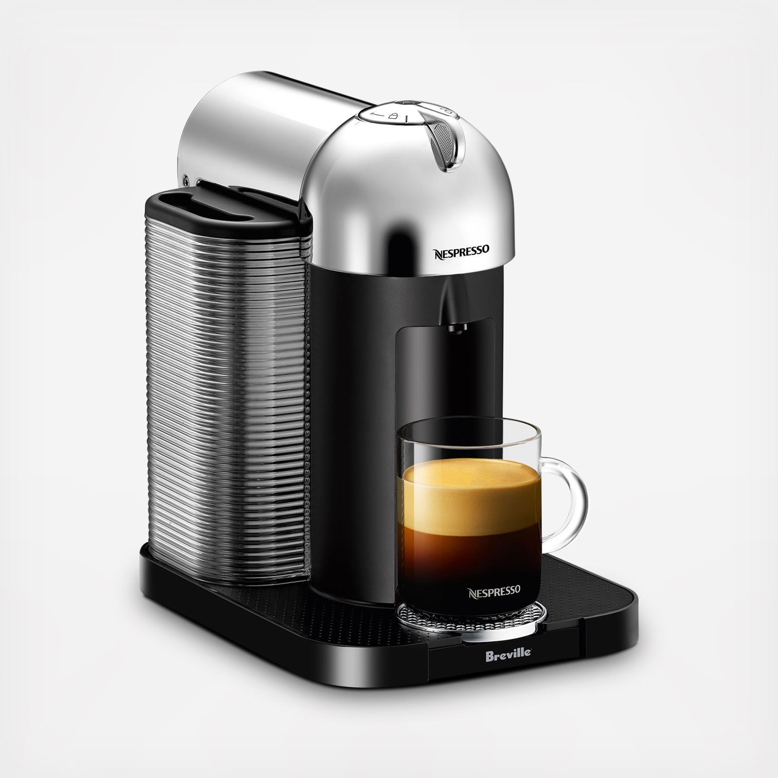 Breville Nespresso Vertuo Espresso Maker/Coffeemaker - Chrome