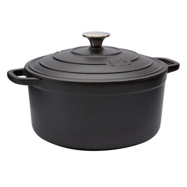 Artisanal Kitchen Supply® 6 qt. Enameled Cast Iron Dutch Oven in Graphite