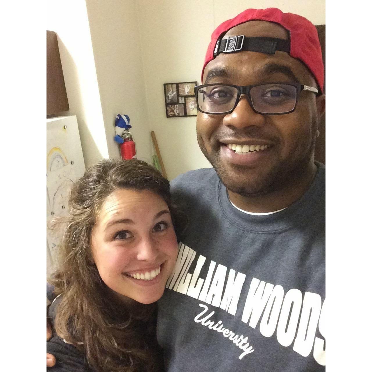 Our first picture together