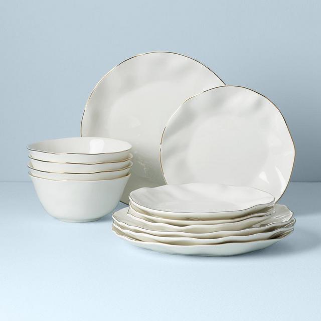 Blue Bay 12-Piece Dinnerware Set
