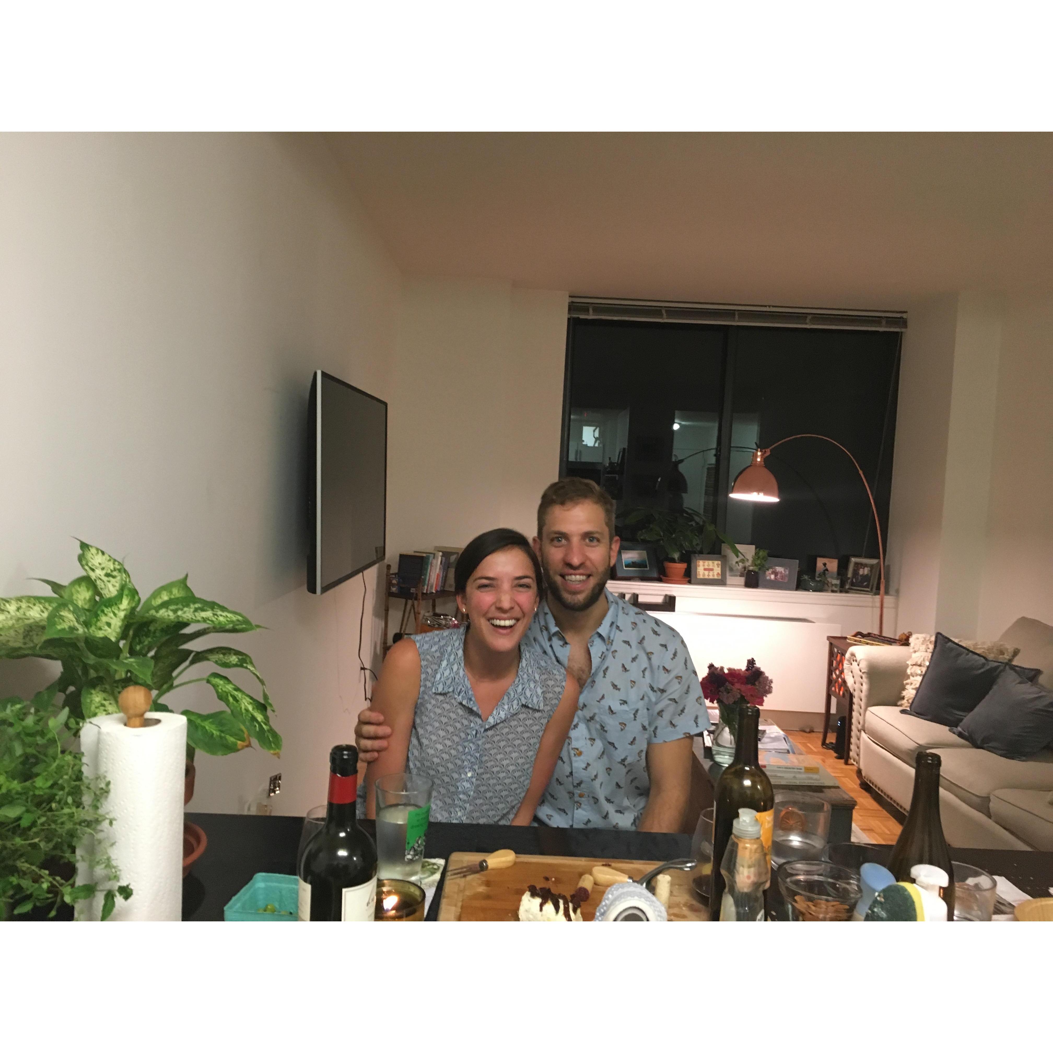 Our apartment in Brooklyn Heights - August 2017