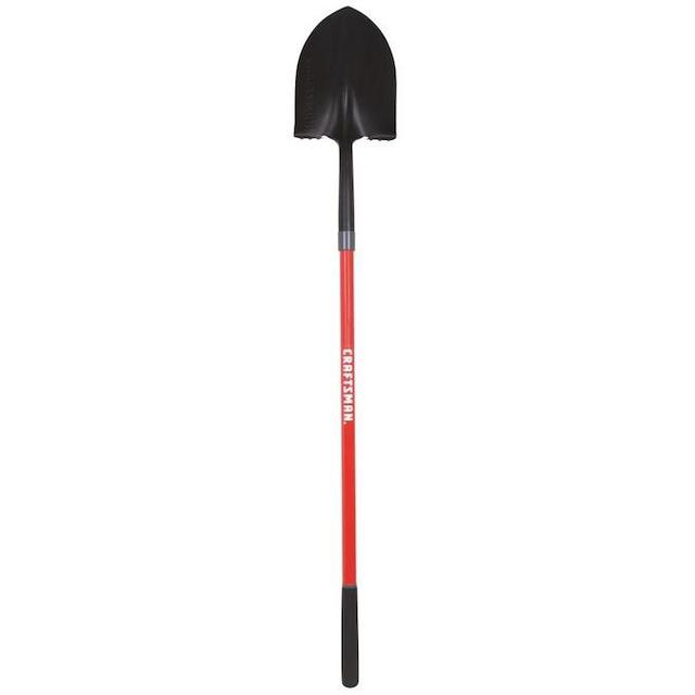 CRAFTSMAN 55-in Fiberglass Handle Digging Shovel