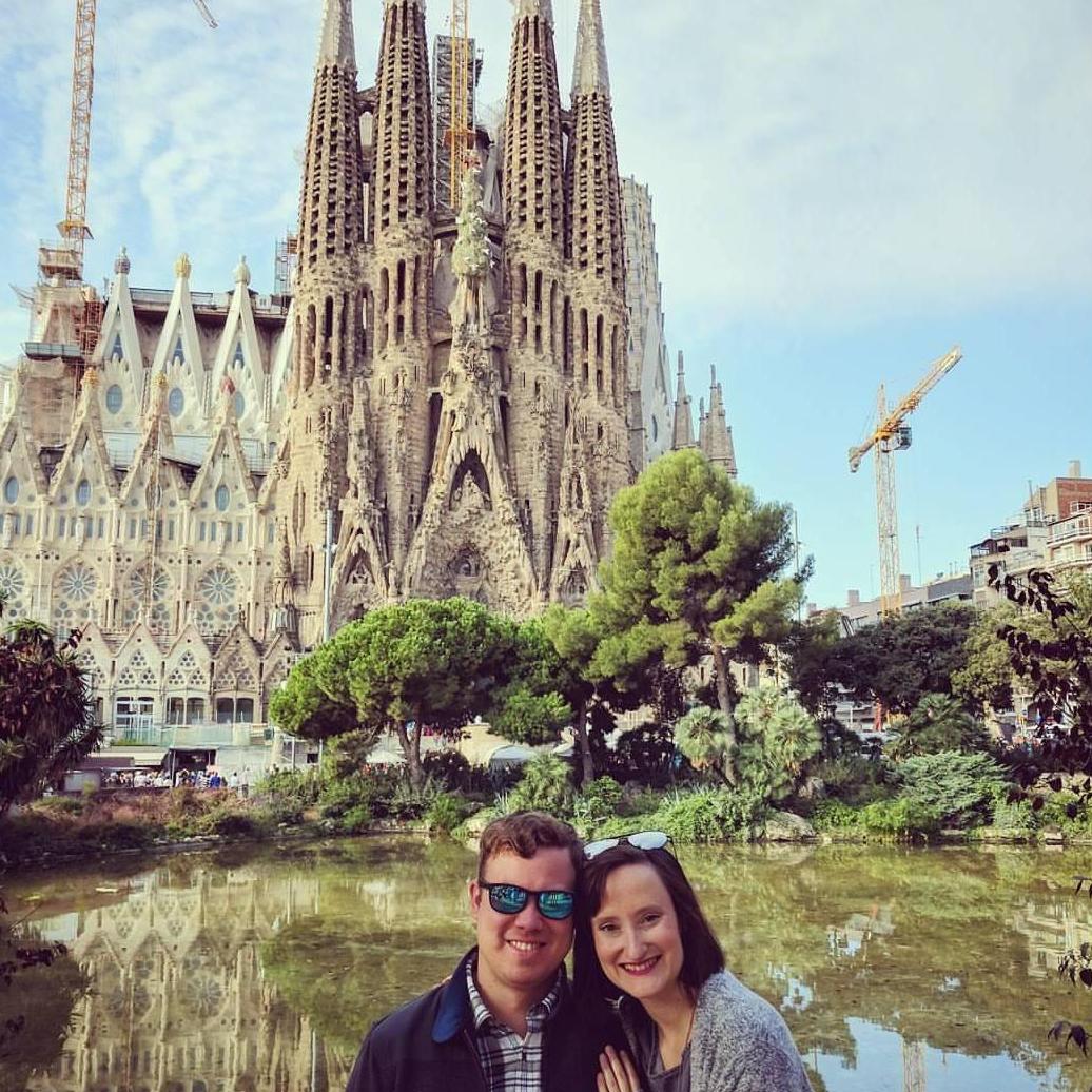 Taking in the sight of La Sarada Familia