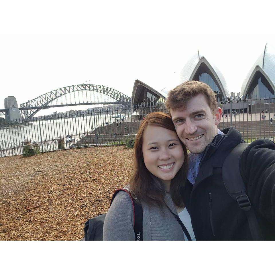 Our first trip overseas. Sydney 2016.