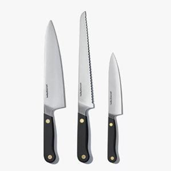 Chef's Knife Set - Caviar Black | Hedley & Bennett