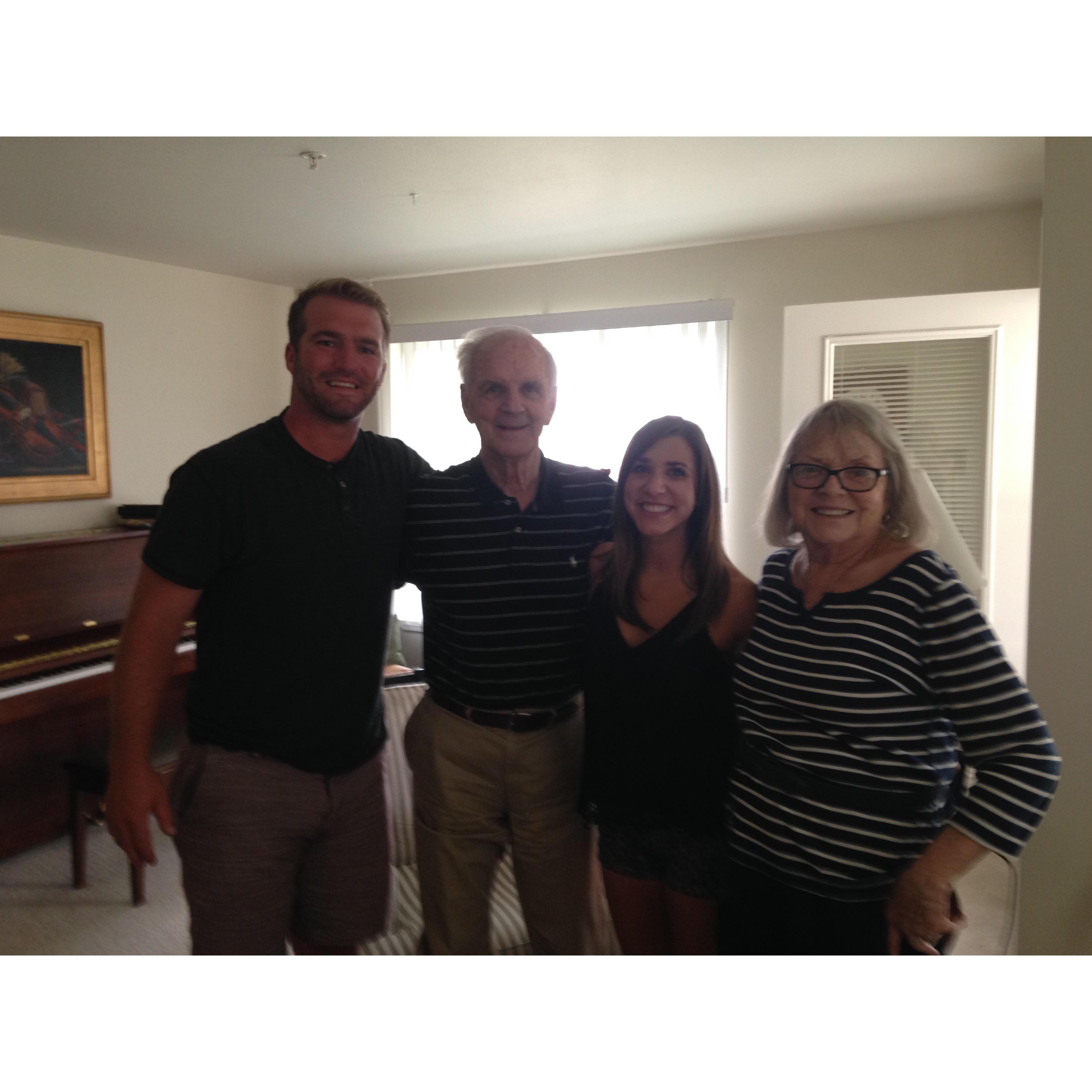 We are lucky to have amazing grandparents in our lives!