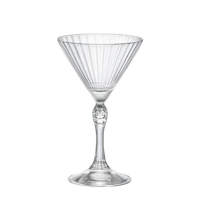 Bormioli Rocco America '20s 5.25 oz. Small Martini Glasses, Clear, Set of 4