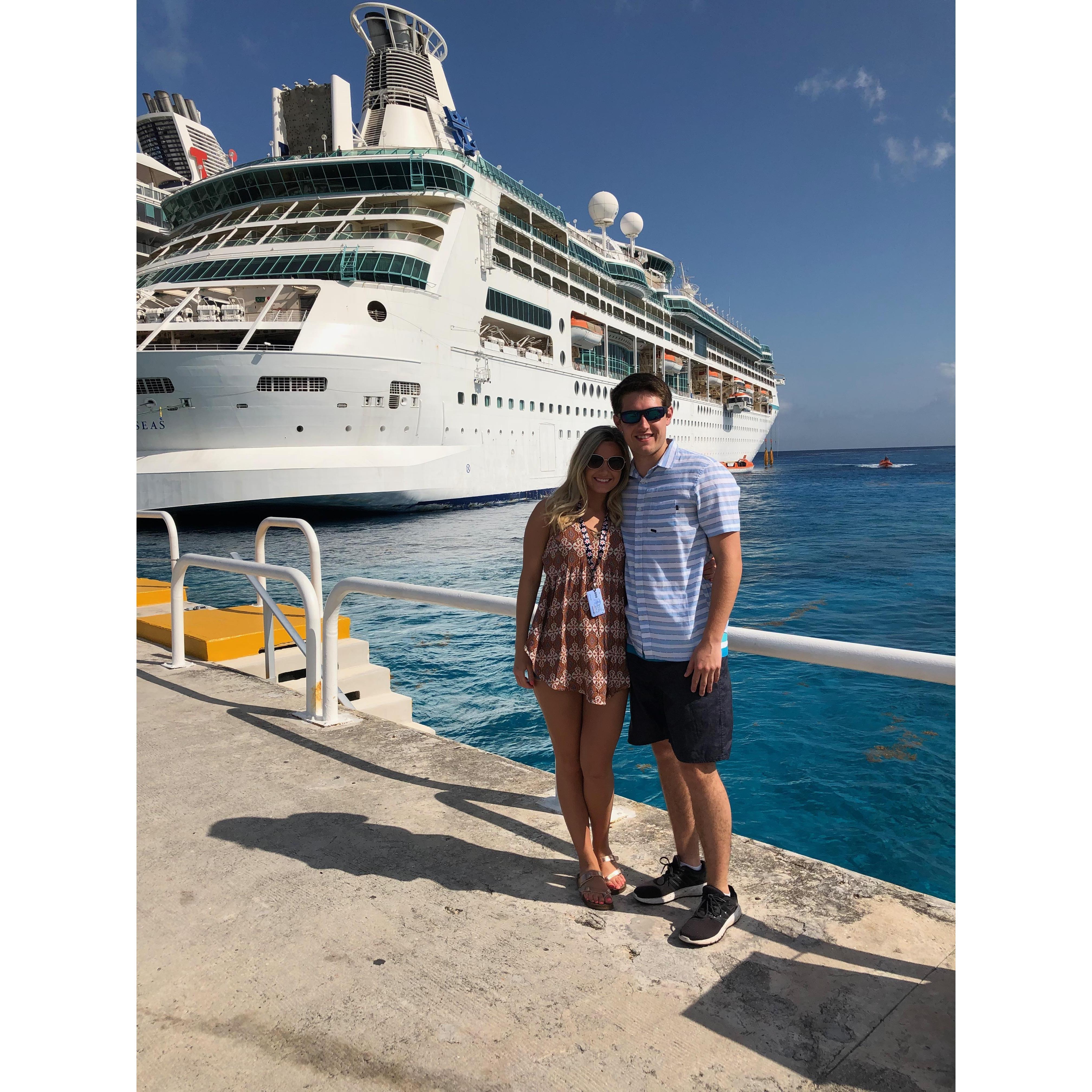 Our first cruise to Cozumel