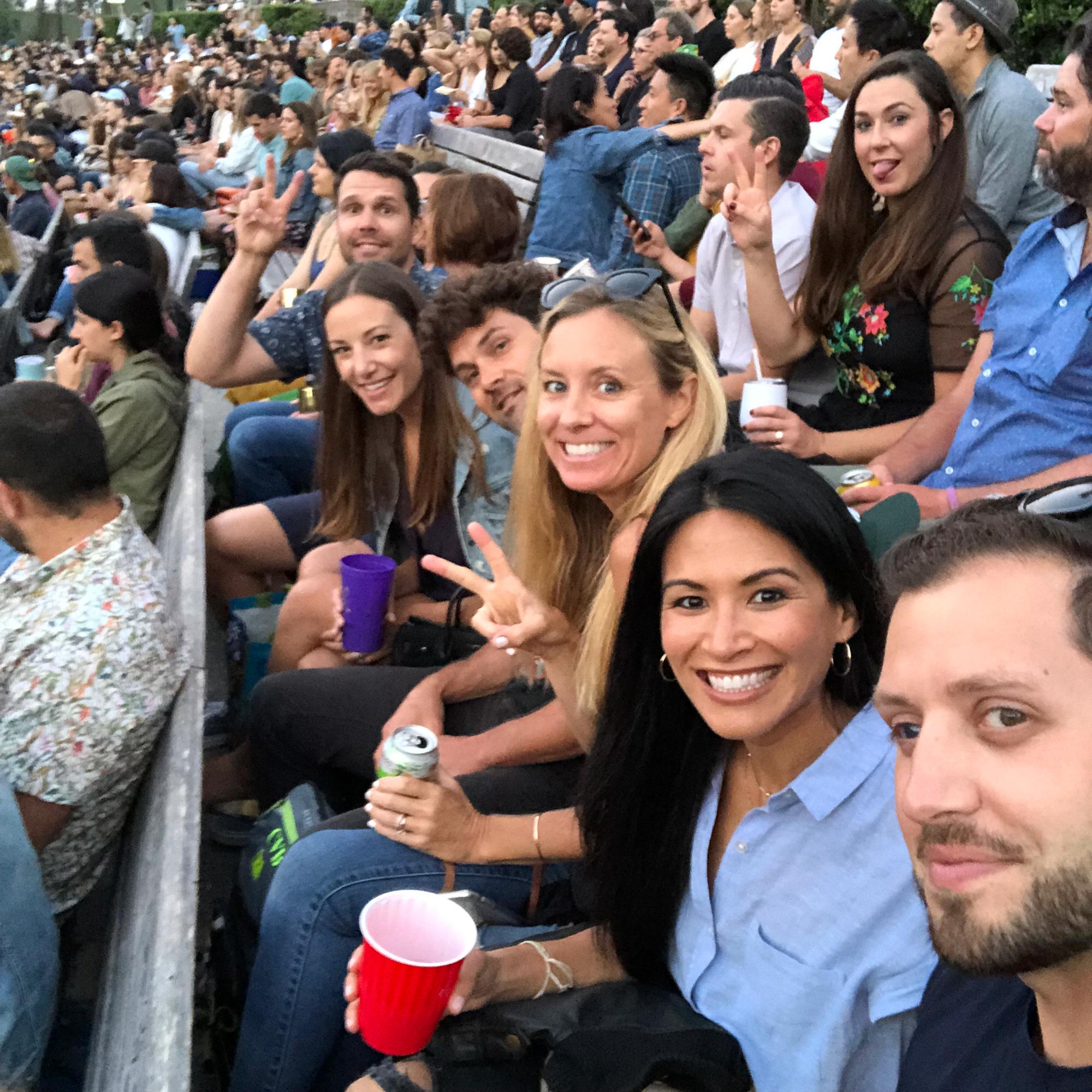 Leon Bridges concert at the Hollywood Bowl <3