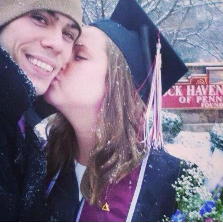 Anna's college graduation - December 2013