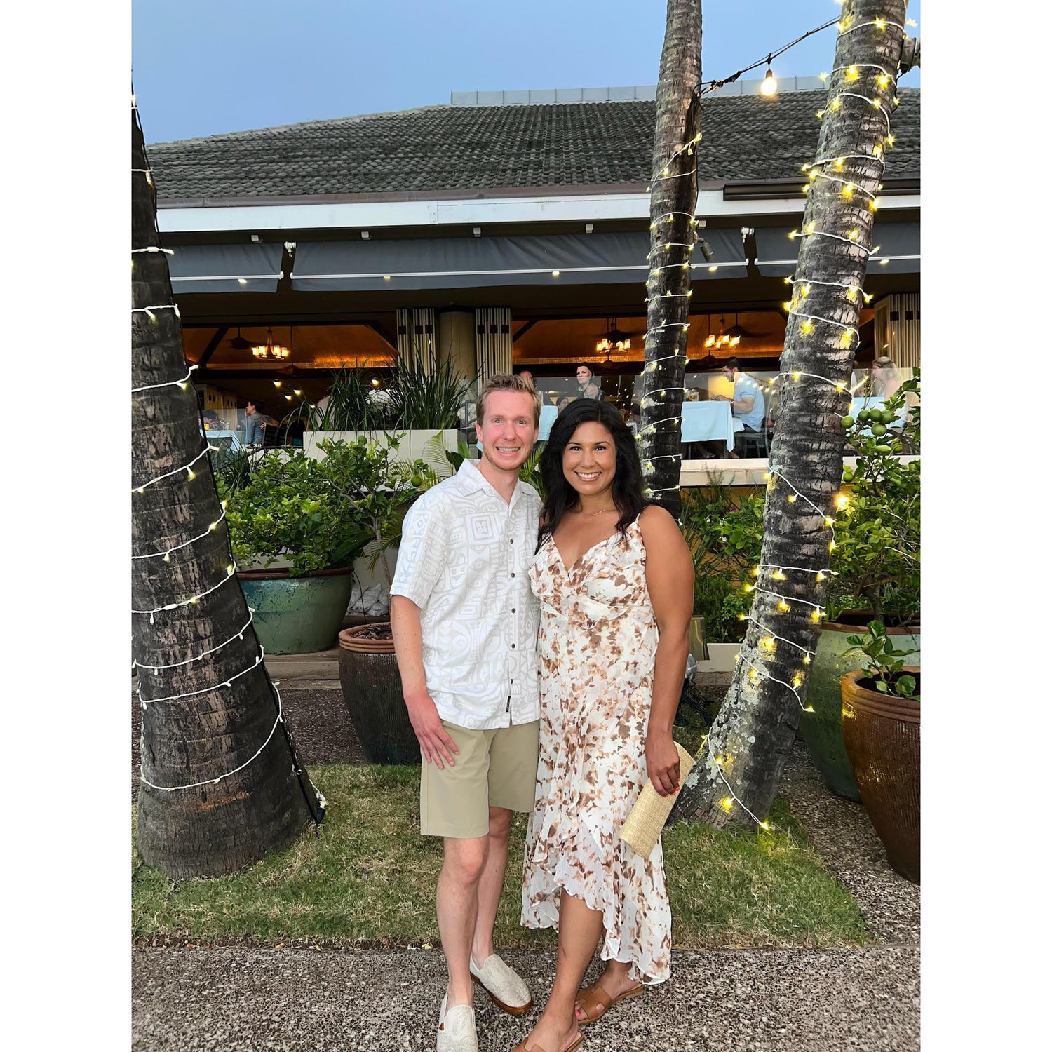 Last night in Maui on our first big trip together