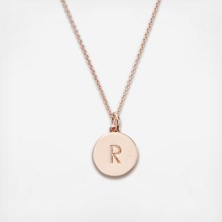 Rose Gold Intial Pendant
