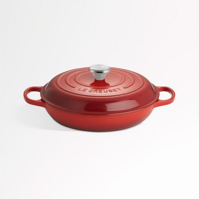 Le Creuset ® Signature 3.5 qt. Cerise Red Everyday Pan
