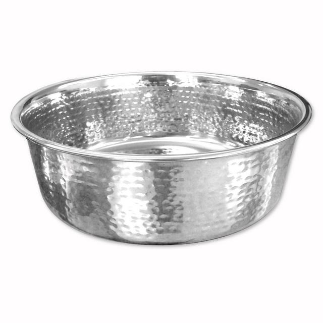 Neater Pet Brands® 16 oz. Hammered Stainless Steel Bowl in Silver