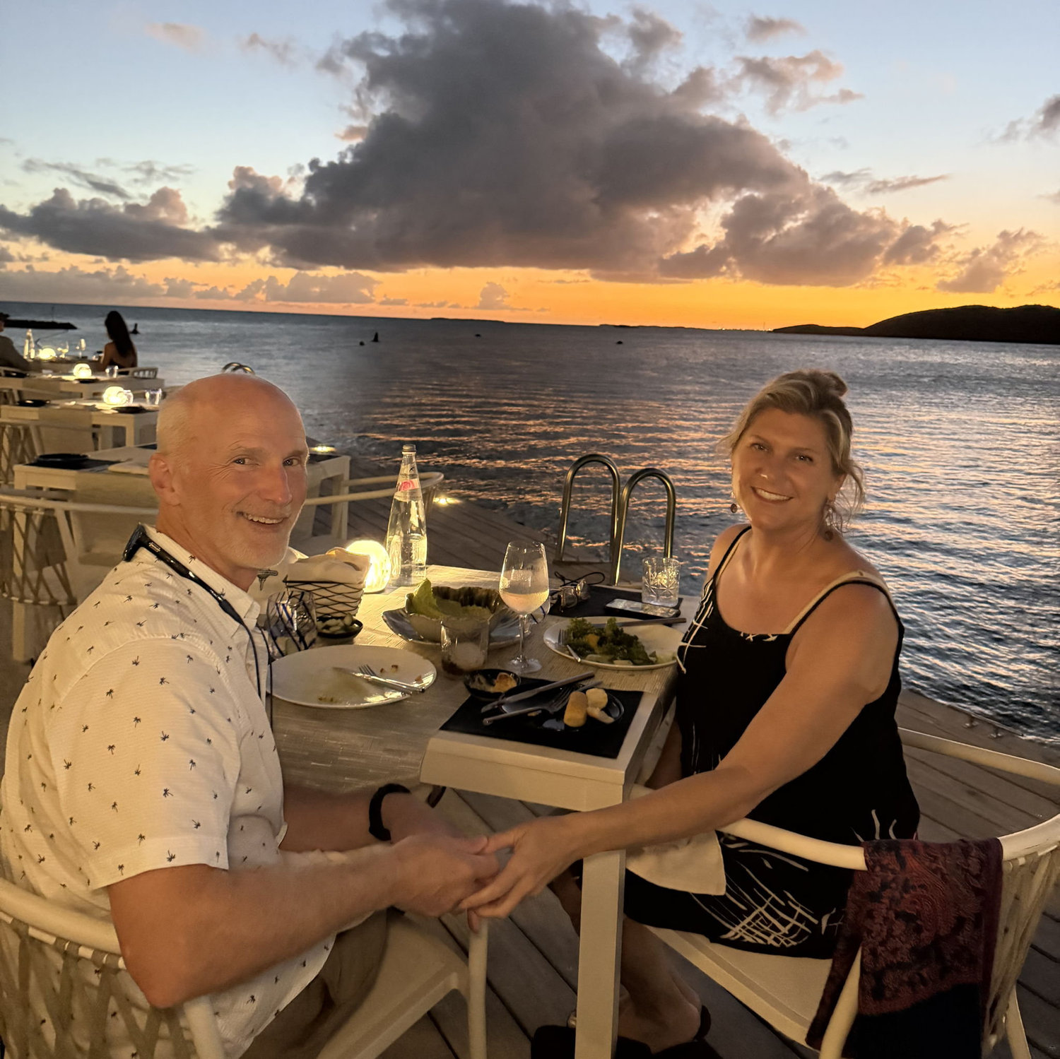 Sunset dinner- Turks & Caicos- January 2026