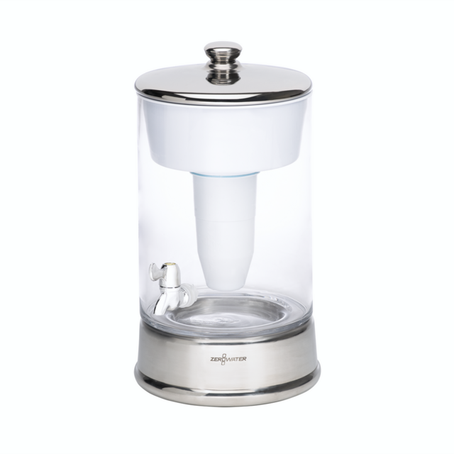 40 Cup Ready-Pour™ Glass 5-Stage Water Filter Dispenser