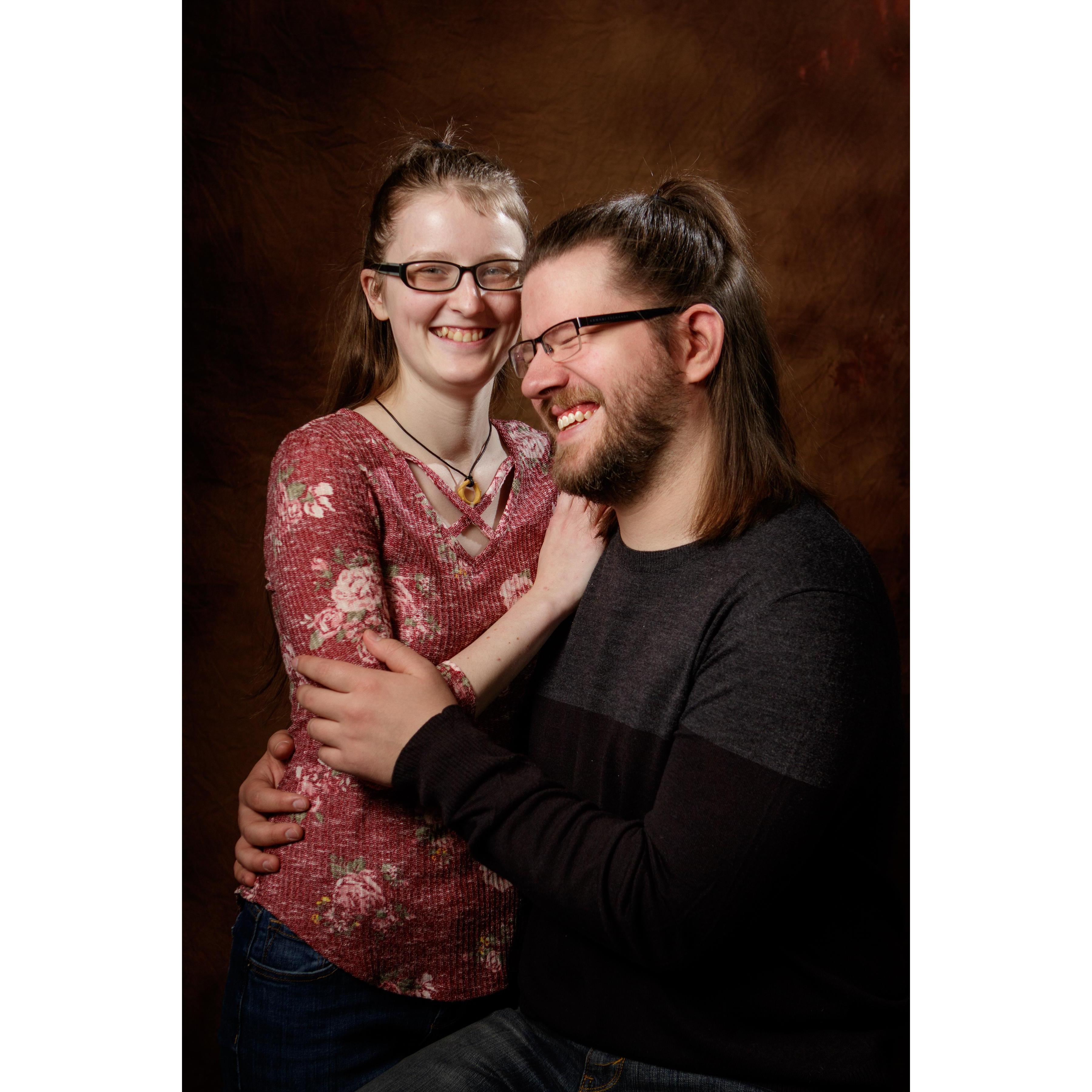 From our engagement photos