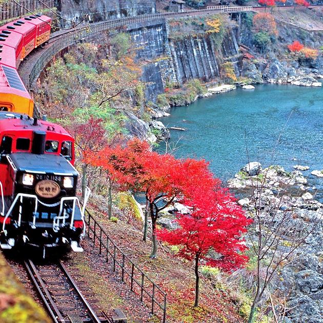 Sagano Romantic Train ride tickets