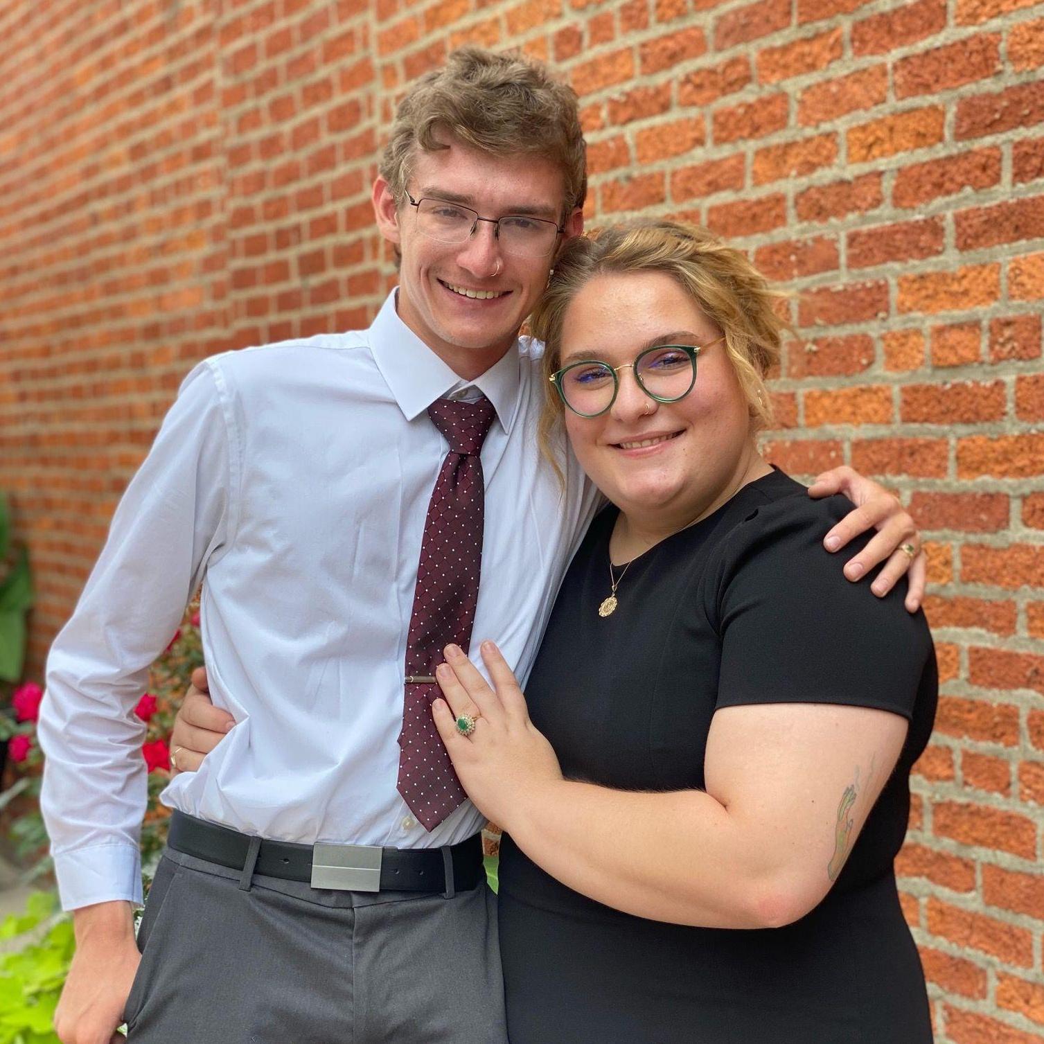 Justin and Tess' college graduation from The Ohio State University, August 2021